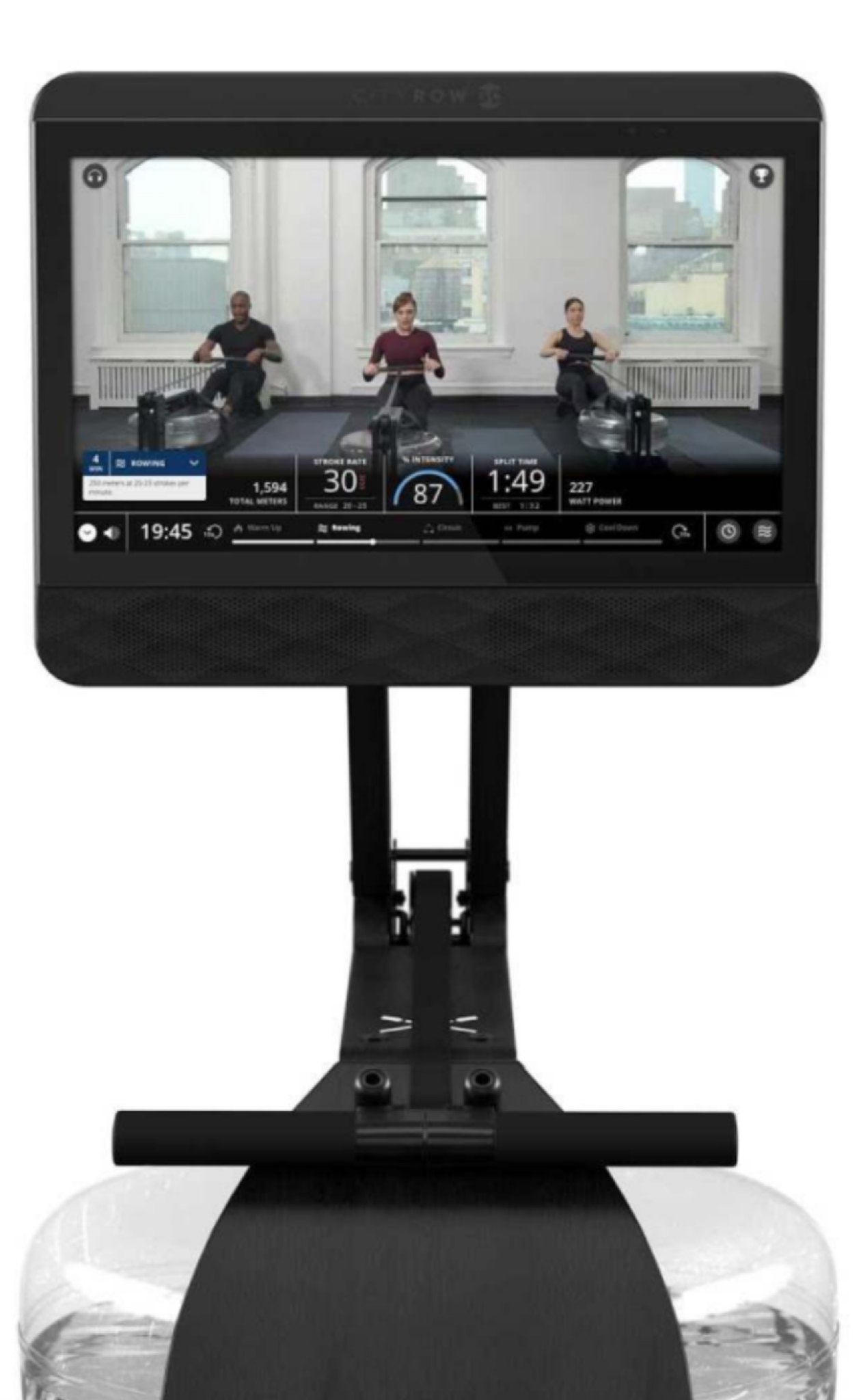 rowing-front-view
